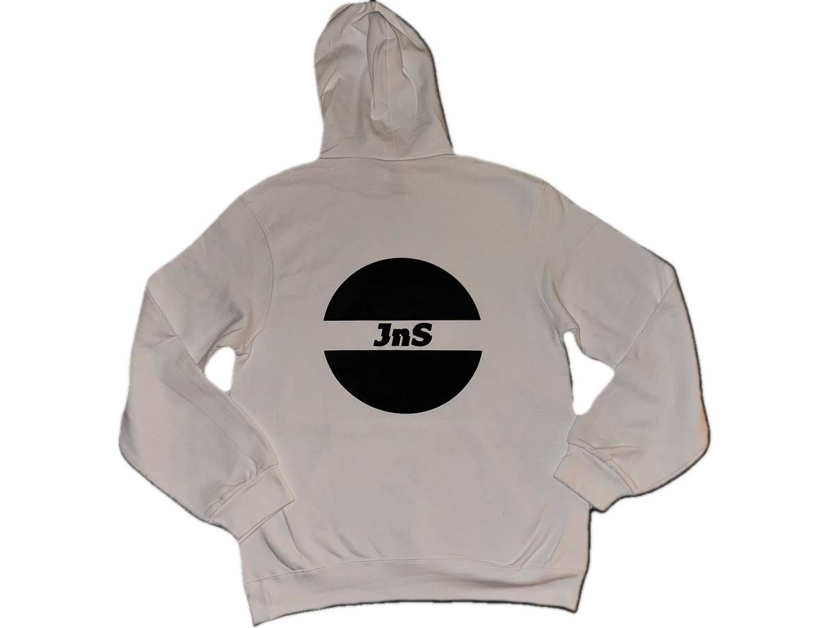 The Circle Hoodie — White