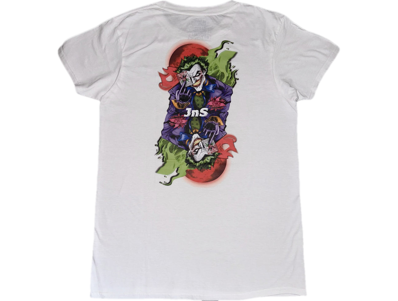 Joker tee cutout