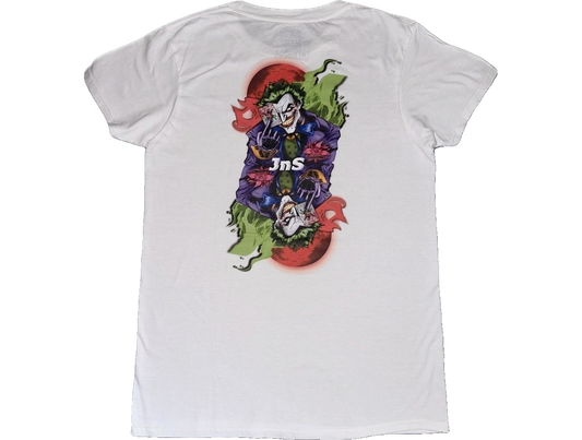 Joker tee cutout