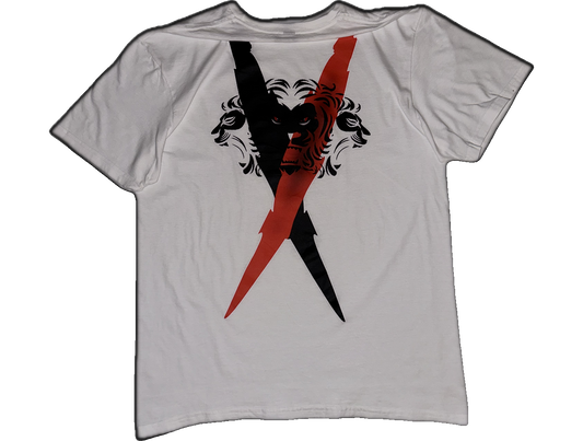 Lion Warrior tee cutout
