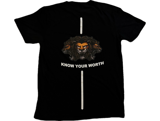 Triple Lion tee cutout